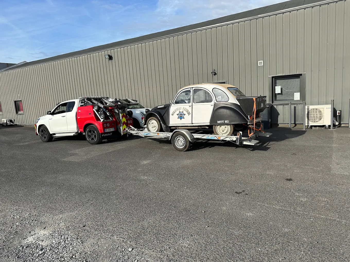 Transport de voiture à Beaumont